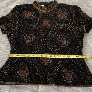 VTG Gorgeous beaded top